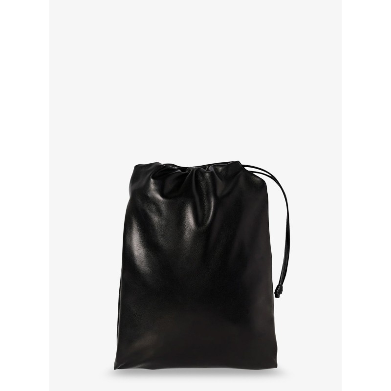 Ray leather clutch bag
