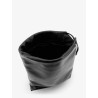 Ray leather clutch bag