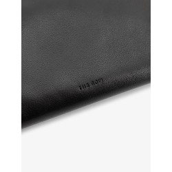Ray leather clutch bag