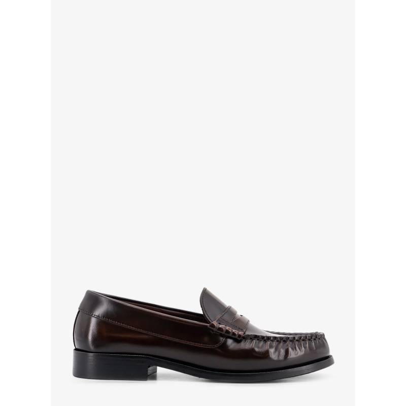 Leather Rivet loafers
