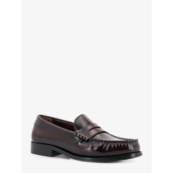 Leather Rivet loafers