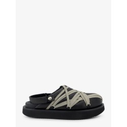 Megalace leather sandals