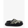Megalace leather sandals