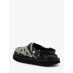 Megalace leather sandals