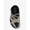 Megalace leather sandals