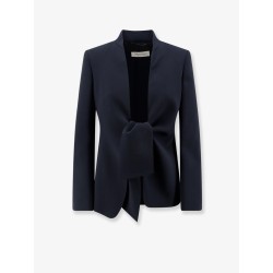 MXMPalo cady blazer with front knot detail