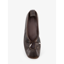 Rosalind leather ballerinas