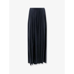 MXMLivrea pleated jersey long skirt