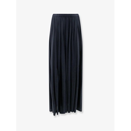 MXMLivrea pleated jersey long skirt
