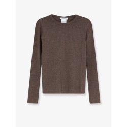 Mxmsalmone lyocell and silk t-shirt