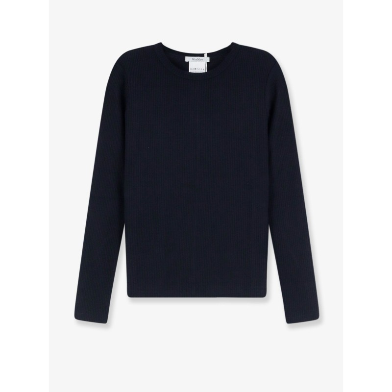 Mxmsalmone lyocell and silk t-shirt