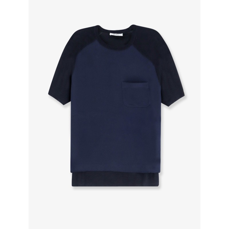 Mxmgolfo silk and cashmere top