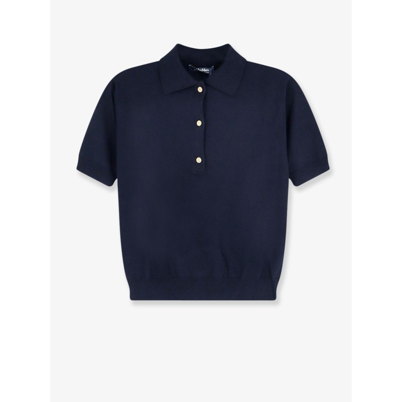 Smmpomposa cotton, silk and cashmere polo shirt