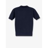 Smmpomposa cotton, silk and cashmere polo shirt