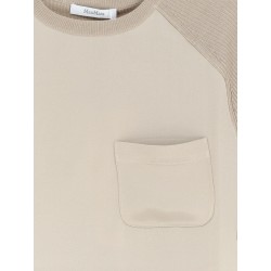 Mxmgolfo silk and cashmere top