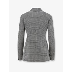 Mxmaccordo double-breasted virgin wool blazer