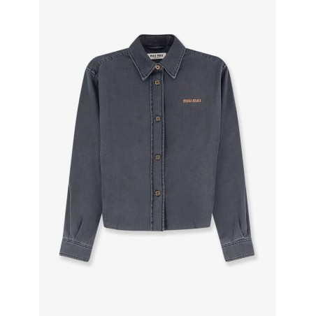 Grey Light Denim Shirt