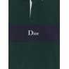 Cotton Polo Rugby with Dior embroidery