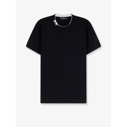 Cotton t-shirt with contrasting profile
