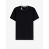 Cotton t-shirt with contrasting profile