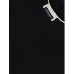 Cotton t-shirt with contrasting profile
