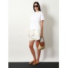 Paula's Ibiza Raffia and Leather Pescador crossbody bag