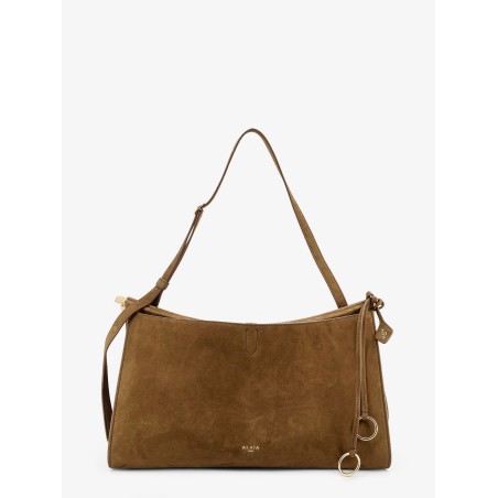 Le Click Pocket 35 nabuck shoulder bag