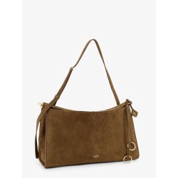 Le Click Pocket 35 nabuck shoulder bag
