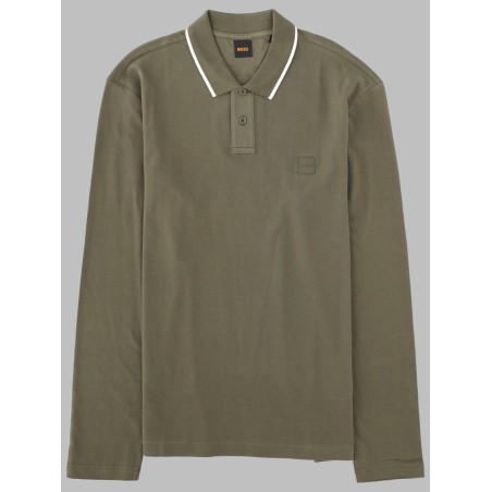 POLO A MANICA LUNGA CON LOGO