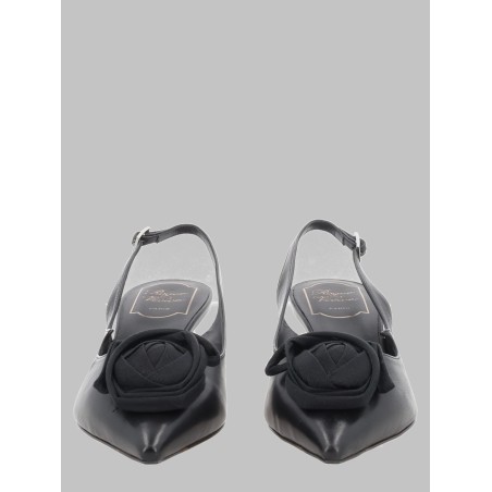 DÉCOLLETÉ SLINGBACK "ROSE VIVIER" IN PELLE