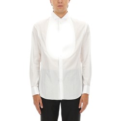 CAMICIA SMOKING IN COTONE