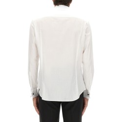 CAMICIA SMOKING IN COTONE