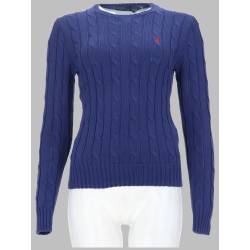 MAGLIA A TRECCE CON LOGO