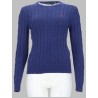 MAGLIA A TRECCE CON LOGO