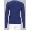 MAGLIA A TRECCE CON LOGO