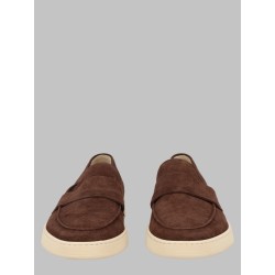 suede boat loafers