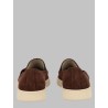 suede boat loafers