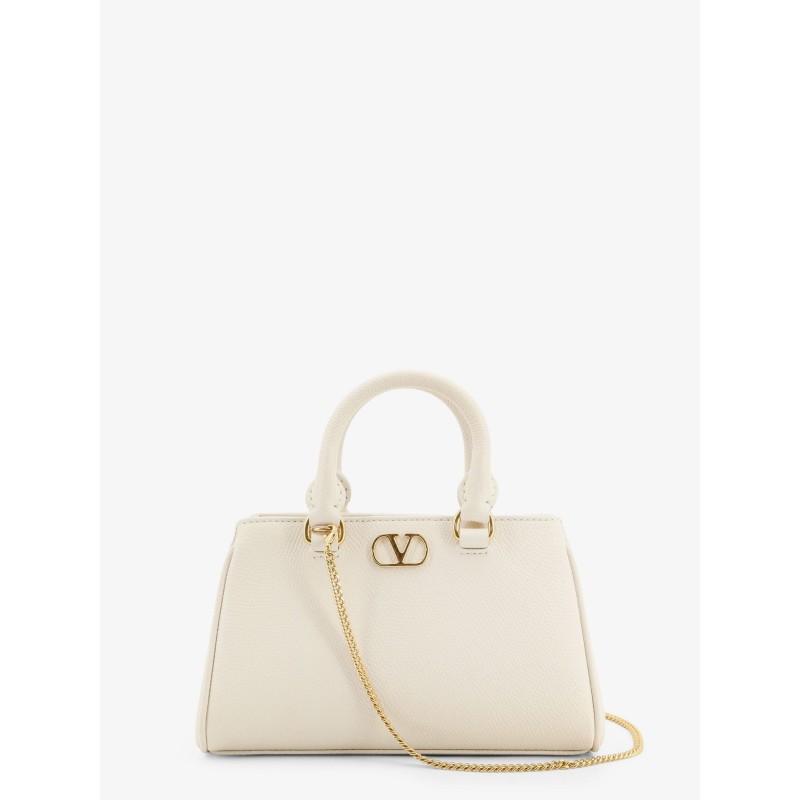 VLogo Signature Mini Leather Handbag