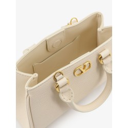 VLogo Signature Mini Leather Handbag