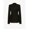 Tuxedo virgin wool and silk blazer
