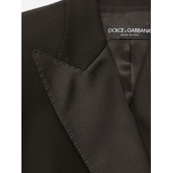 Tuxedo virgin wool and silk blazer