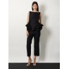 Casey wool and silk top