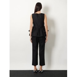 Casey wool and silk top