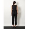 Casey wool and silk top
