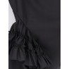 Casey wool and silk top
