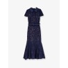 Lace long dress