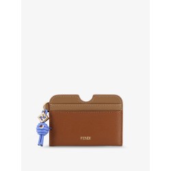 FF Diamonds Leather Card Holder