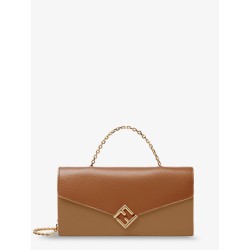 On Chain FF Diamonds Leather Wallet