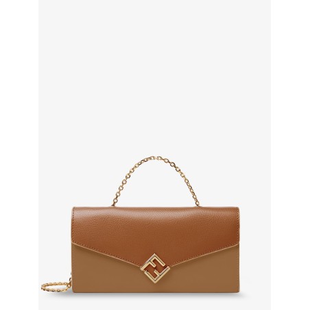 On Chain FF Diamonds Leather Wallet