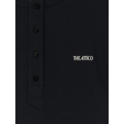 Cotton T-shirt with embroidered logo on the front